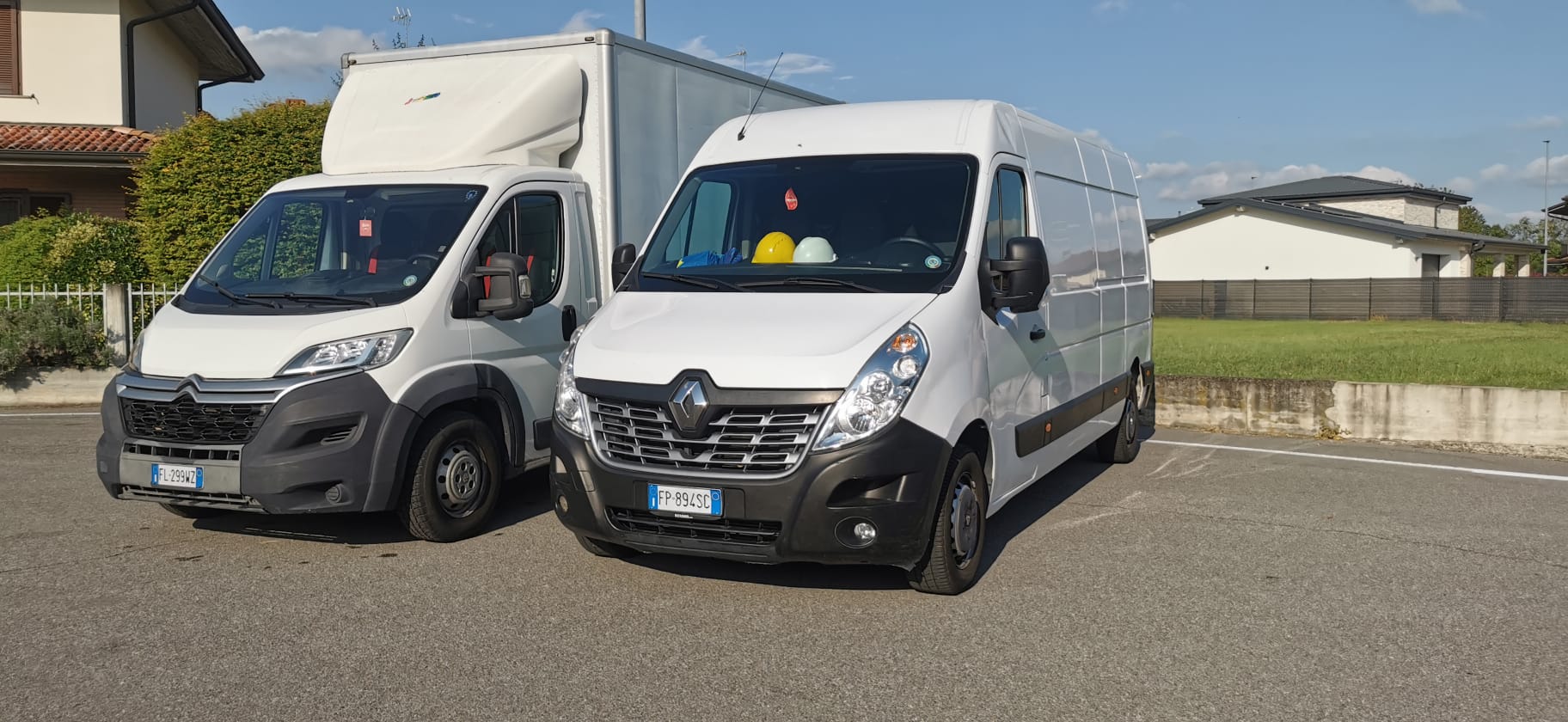 Citroën Jumper e Renault Master - Ardemagni Multiservizi traslochi Lodi Crema