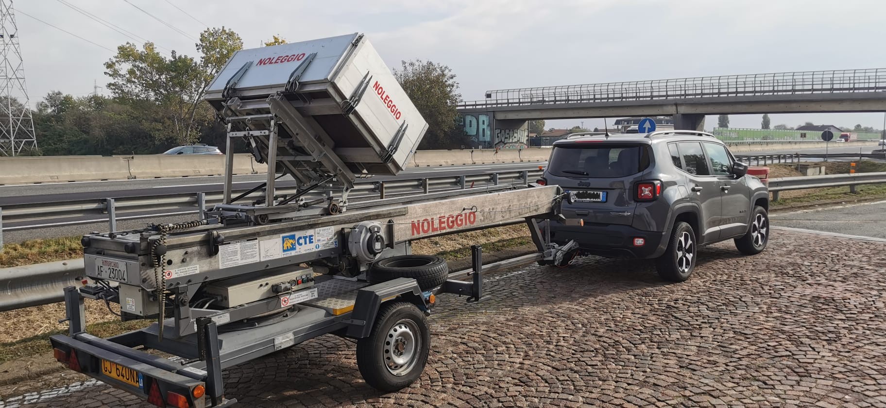 Scala carrello traino trasporto - Ardemagni Multiservizi Milano Lodi